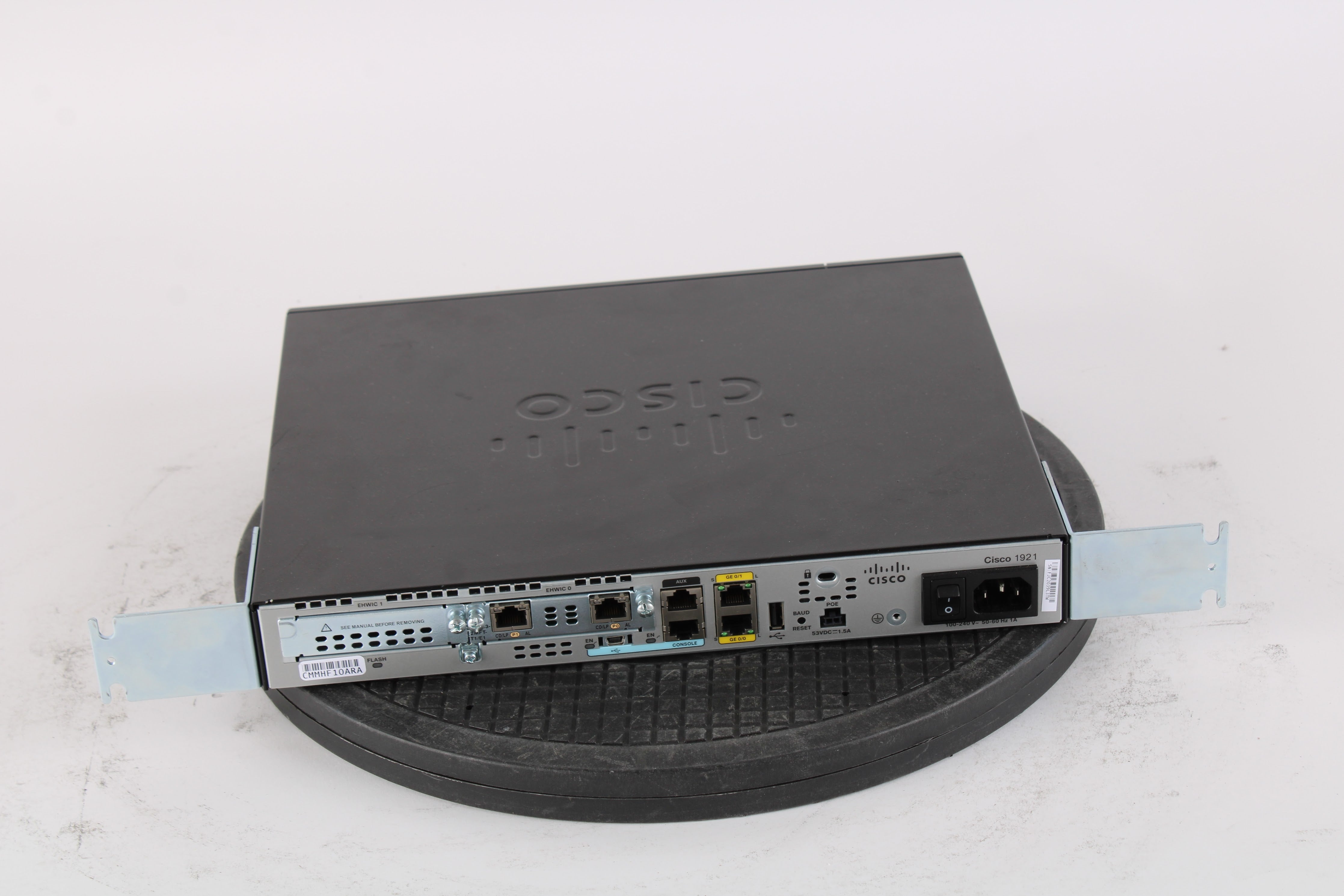 Cisco 1921 1000 Mbps 2-Port Gigabit Wired Router W/VWIC3-2MFT-T1