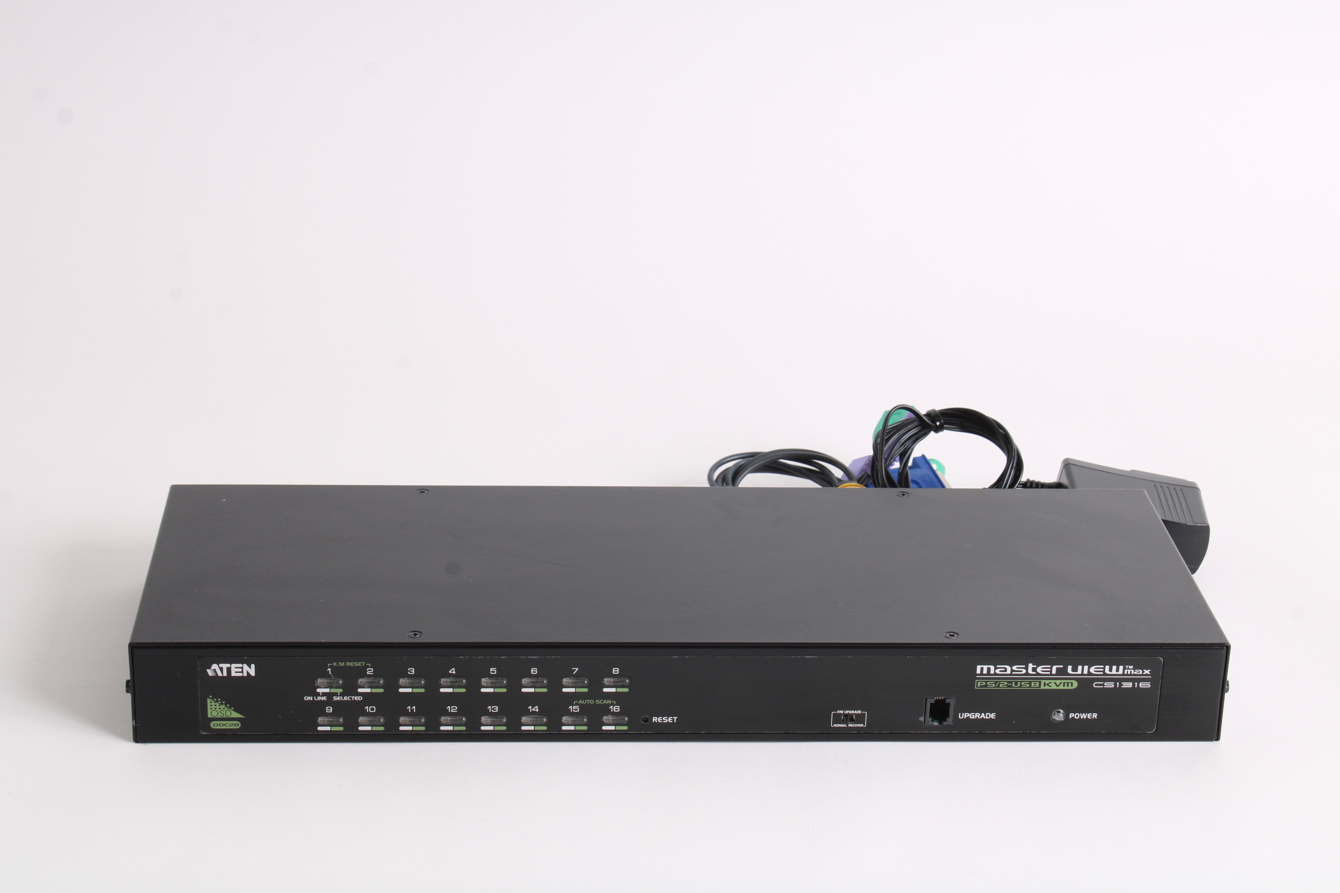 ATEN Master Viewmax CS1316,XE KVM Switch PS/2-USBKVM W/ Power Supply ...