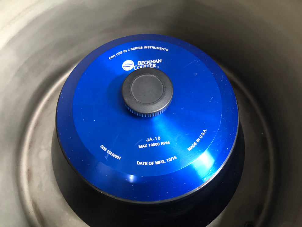 Beckman Coulter Avanti J-E Refrigerated Centrifuge - Rotor is JA-10 ...