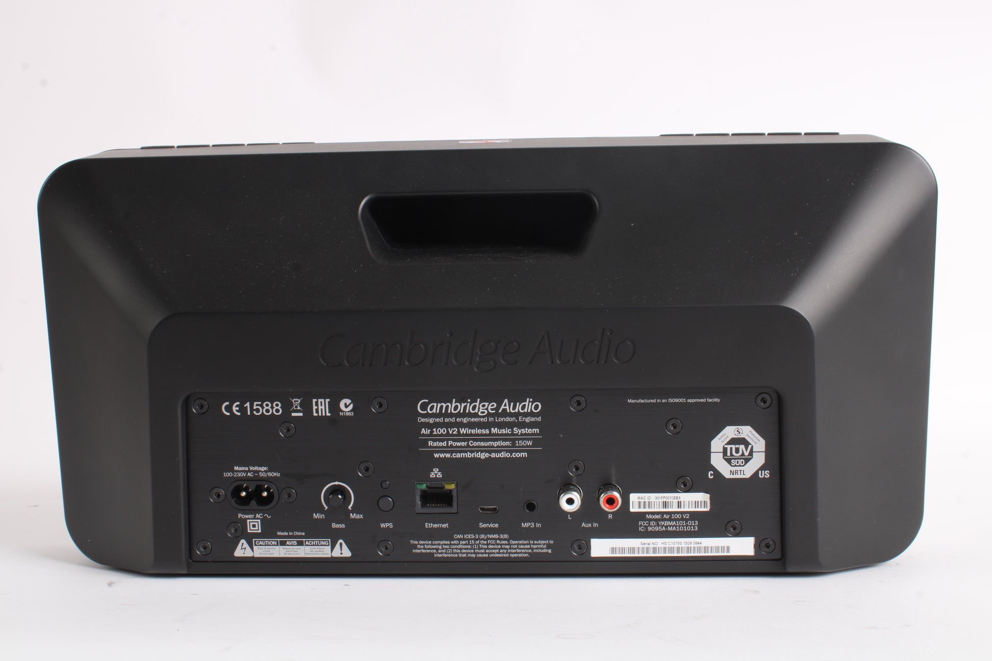 Cambridge AIR100 V2 Minx Wireless Speaker With Accessories New Open Box