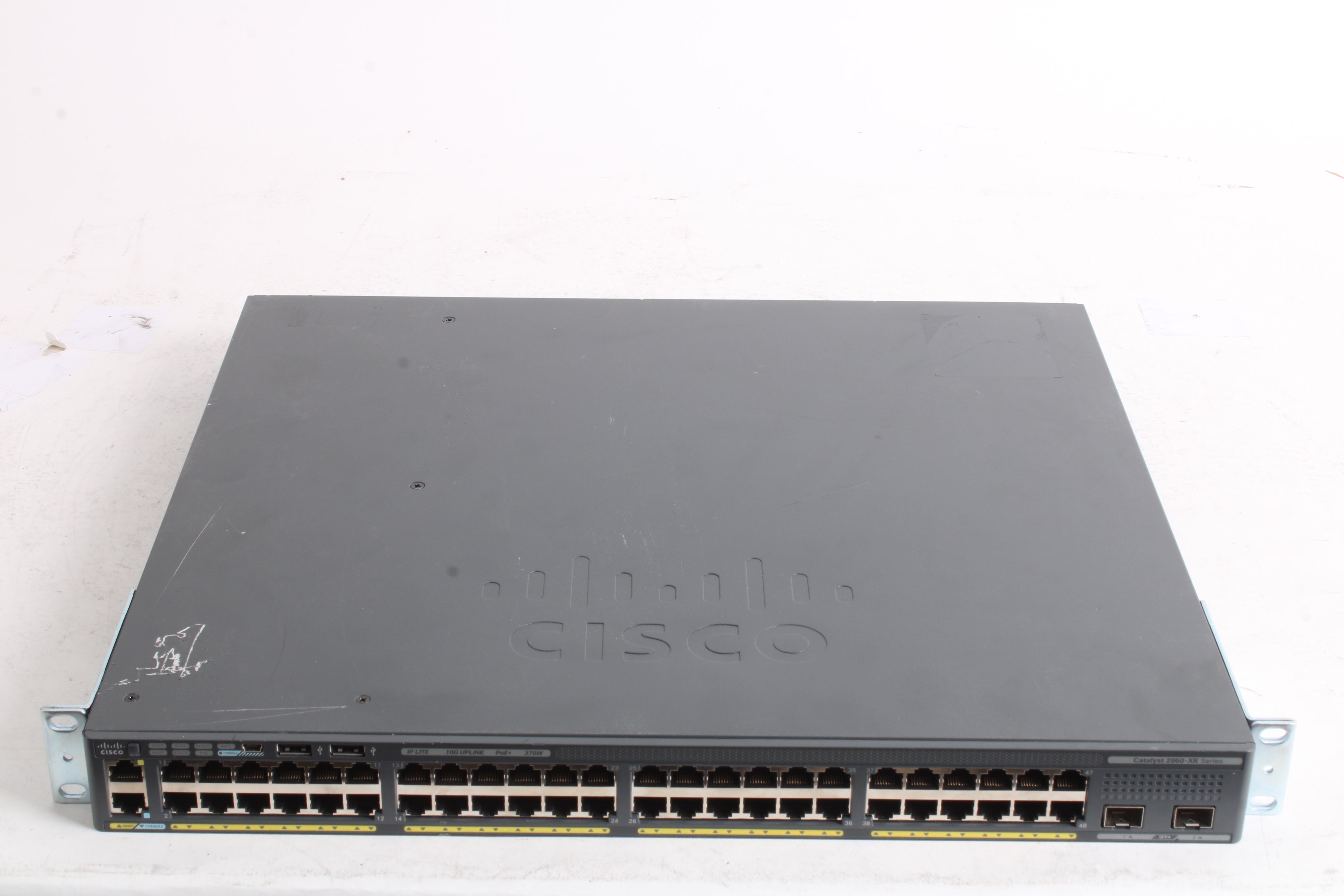 Cisco Catalyst 2960XR WS C2960XR 48FPD I 48 Port GigE PoE Switch W Ra cisco-catalyst-2960xr-ws-c2960xr-48fpd-i-48-port-gige-poe-switch-w-ra