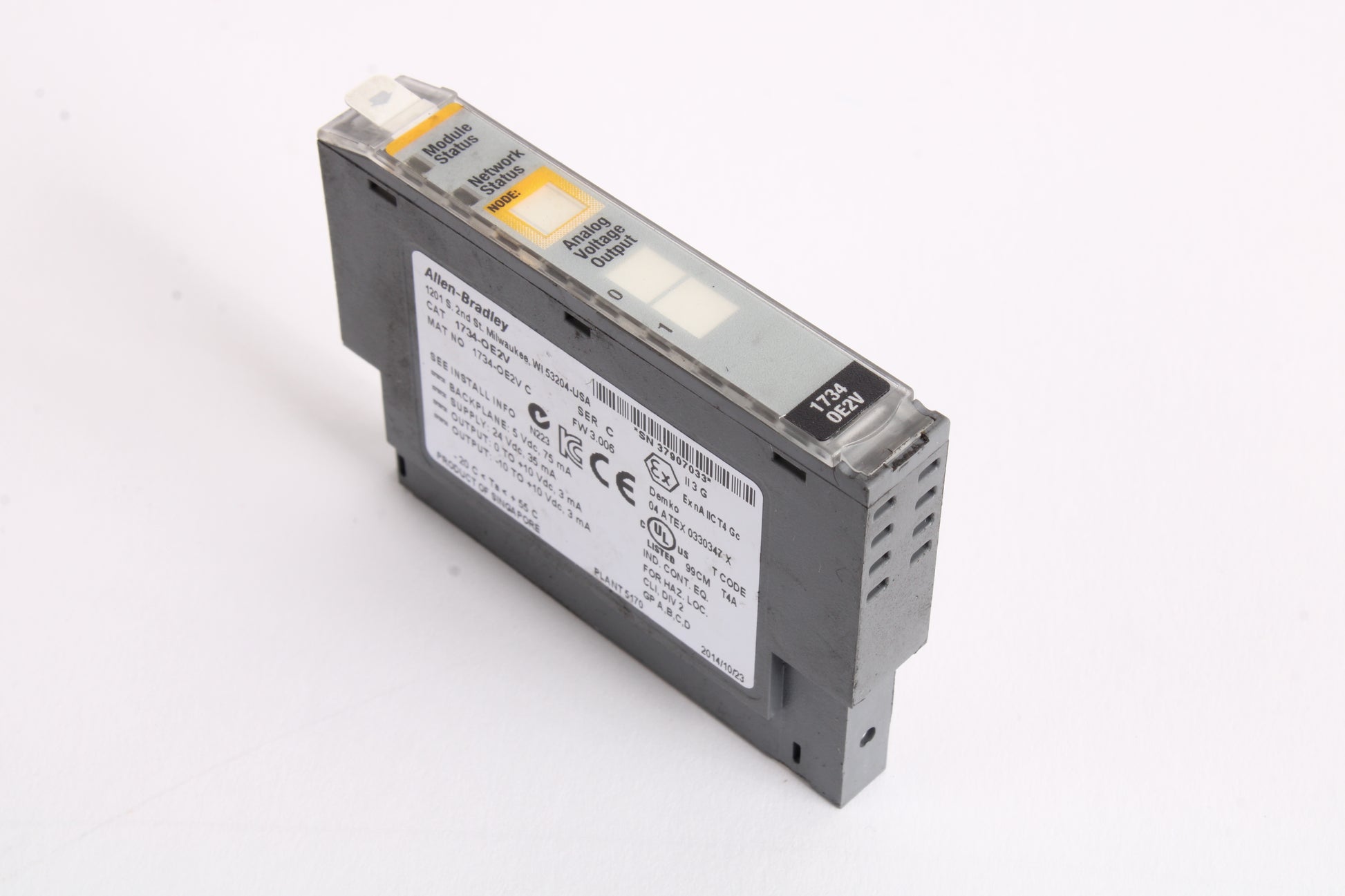 Allen Bradley 1734-OE2V POINT I/O 2 Point Analog Output Module – NTC Tech