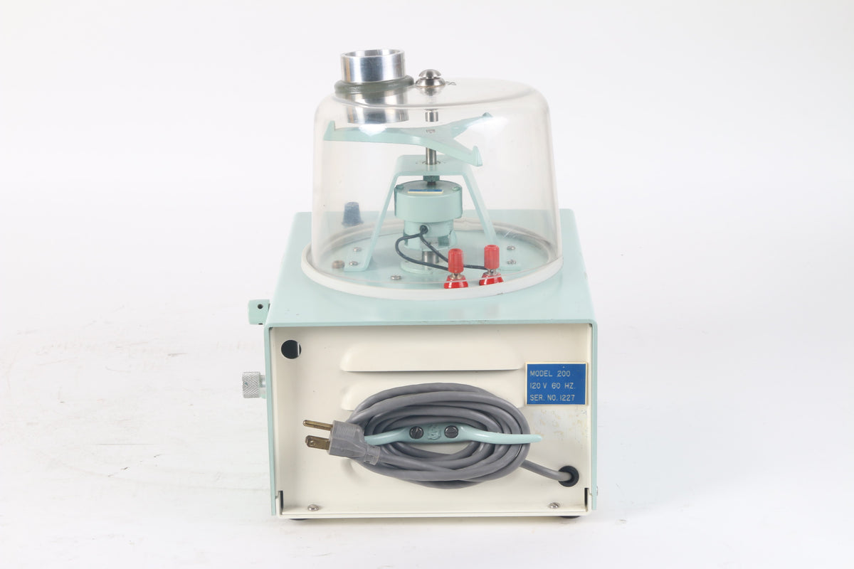 Rotating Sampler AS IS Mattson-Garvin Model 200 Agar Vacuum Air Sampler W/Rotating Medi ...