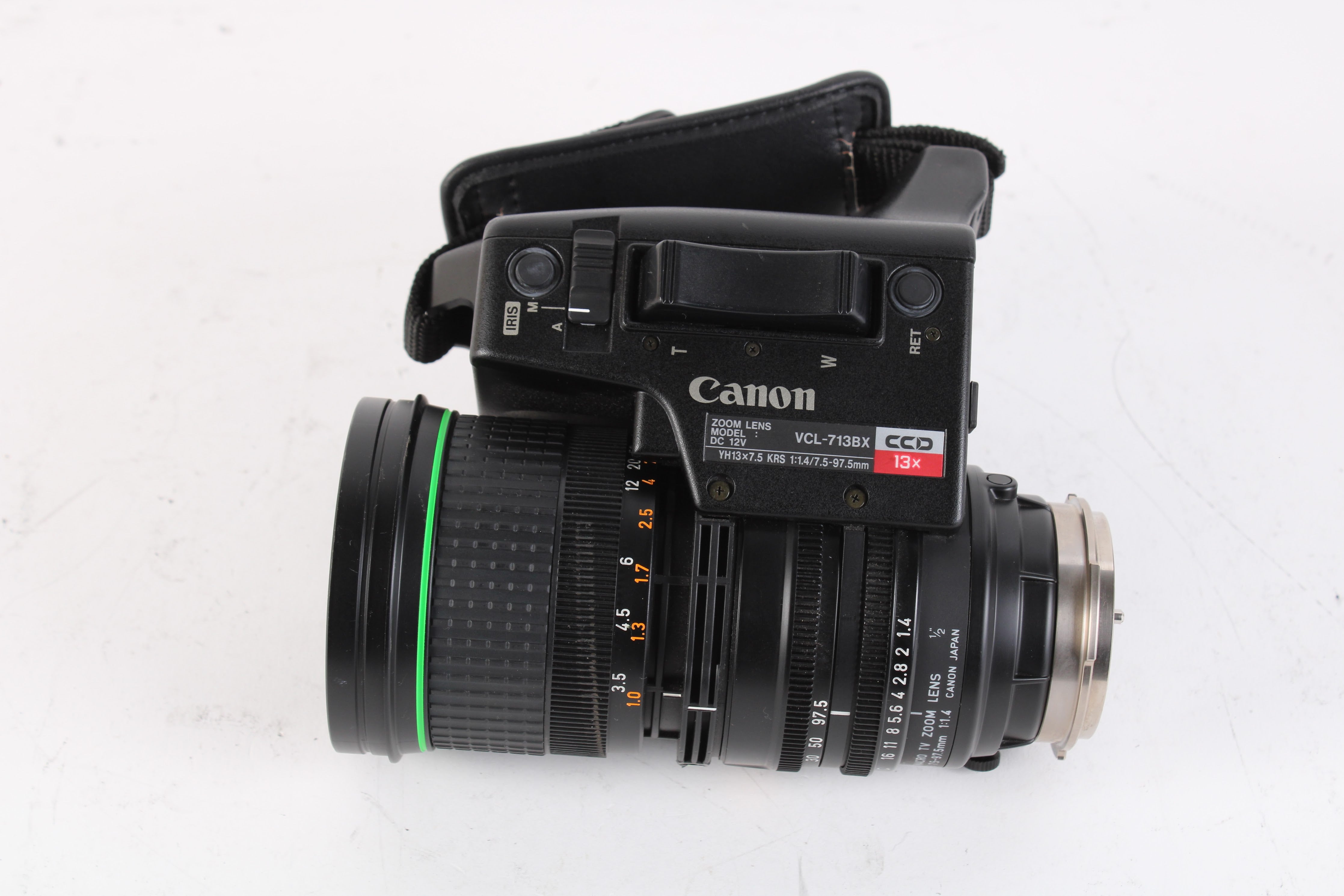 Canon VCL-713BX Macro TV Zoom Lens 7.5-97.5mm 1:1.4 – NTC Tech