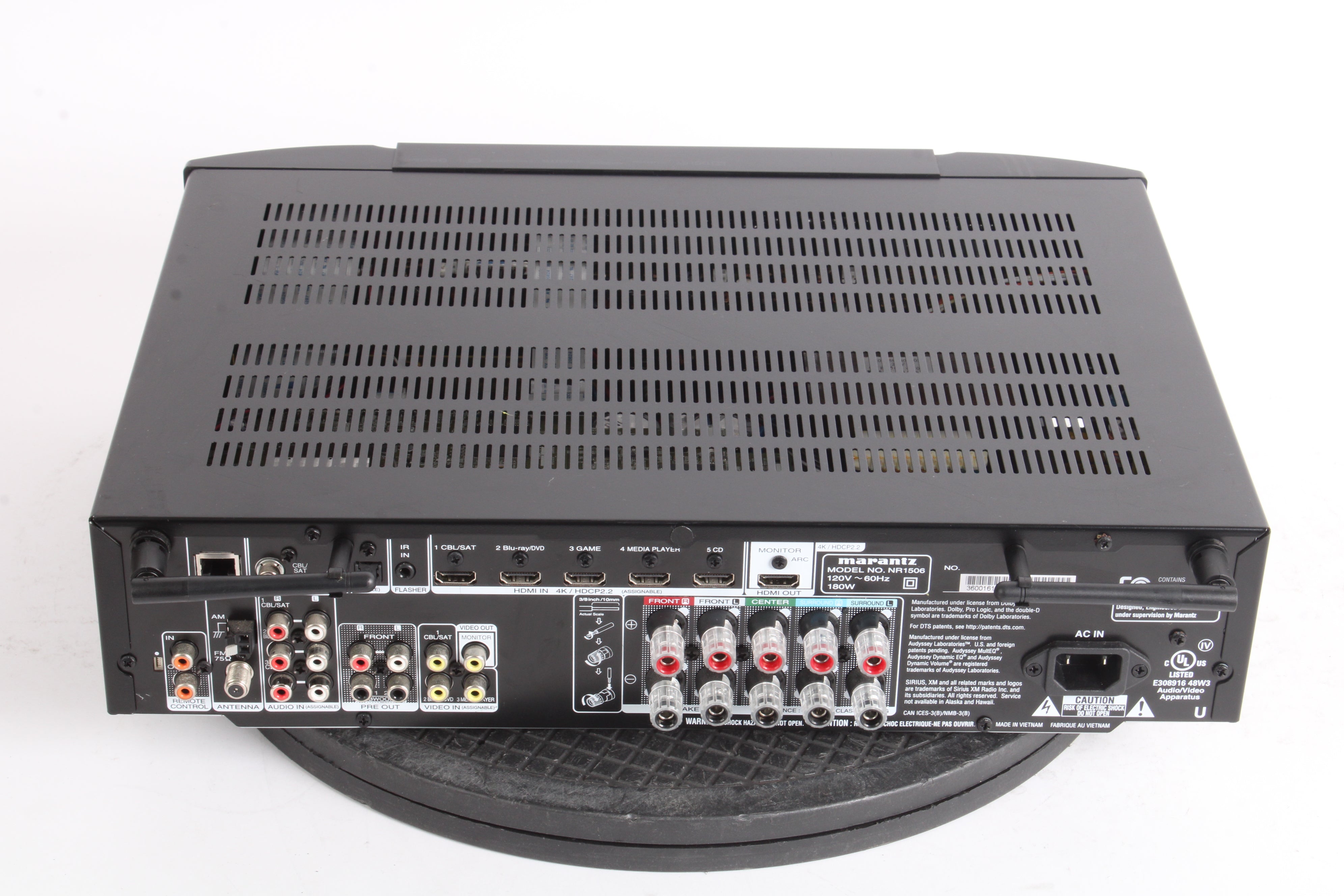 Marantz NR1506 AV Surround Receiver 5.2-channel home theater W