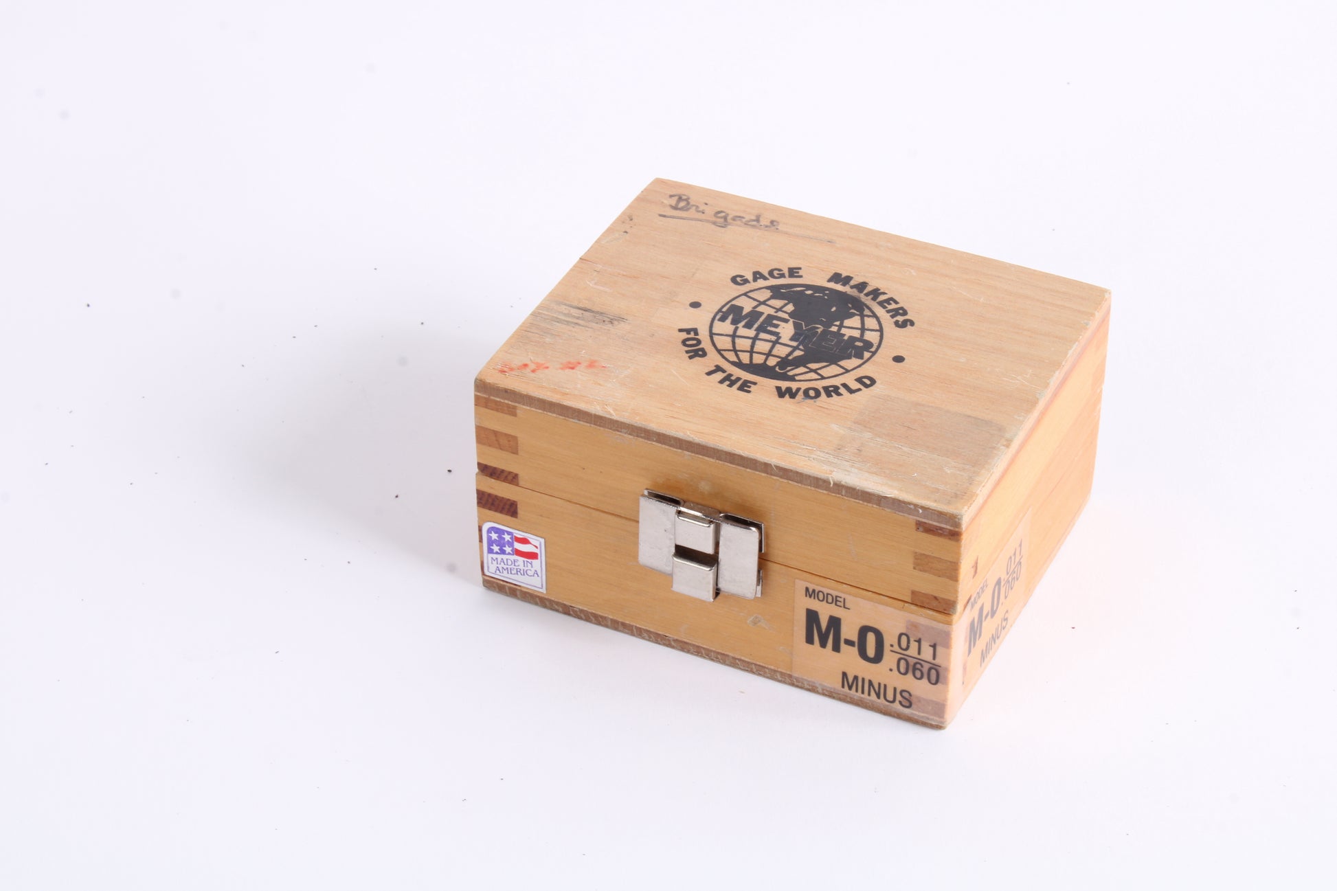 Meyer Gage Makers Model MO .011/.060 Minus Plug Gauge Set