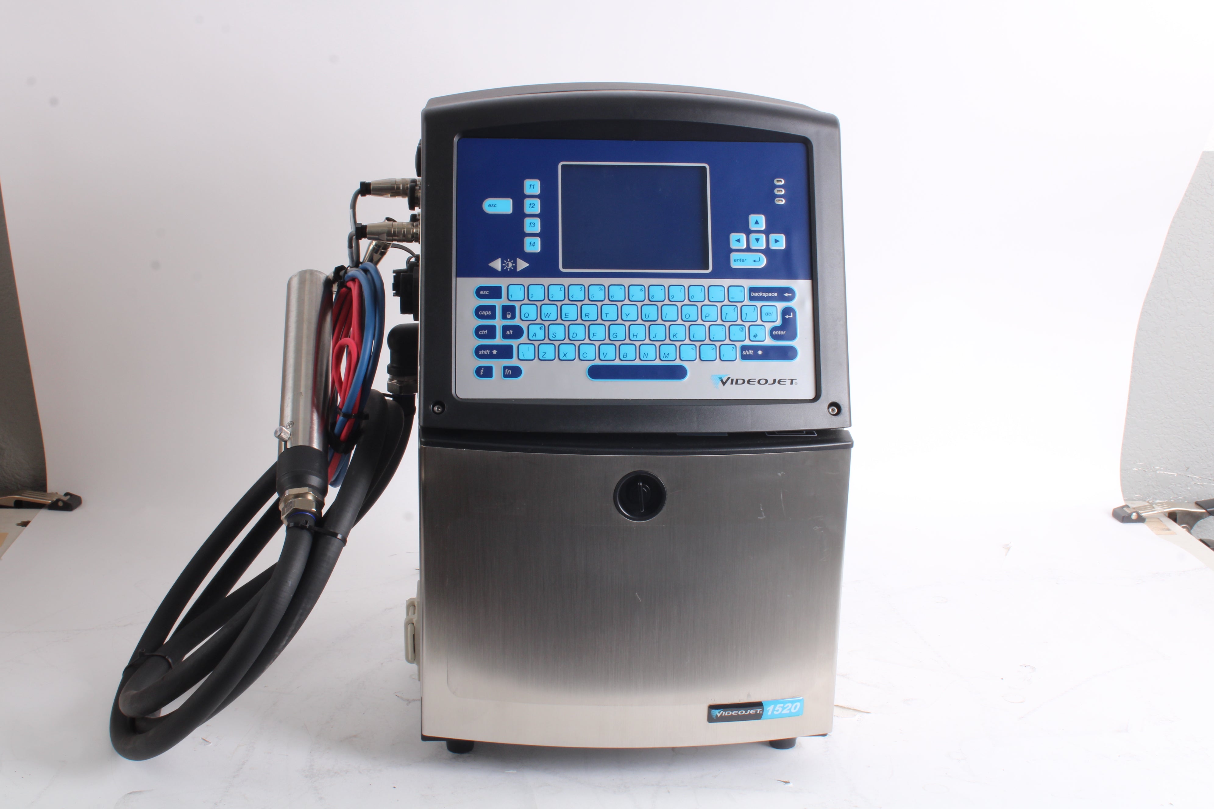 VideoJet 1520 Ink Jet Coding Machine 39209520201 W/ Accessories Fair