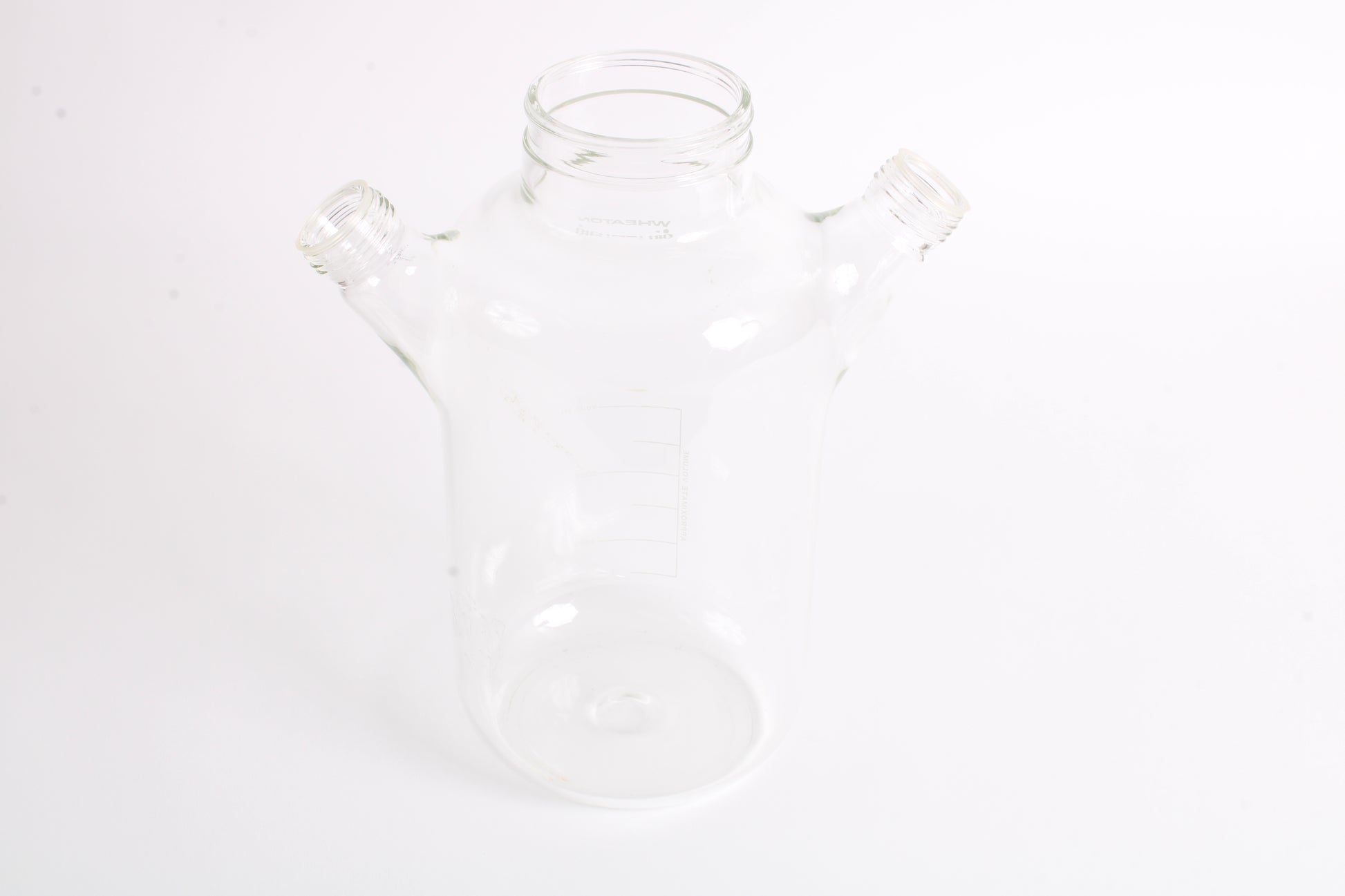 Wheaton 356887 Celstir 3000mL Glass Spinner Flask No Shaft NTC Tech