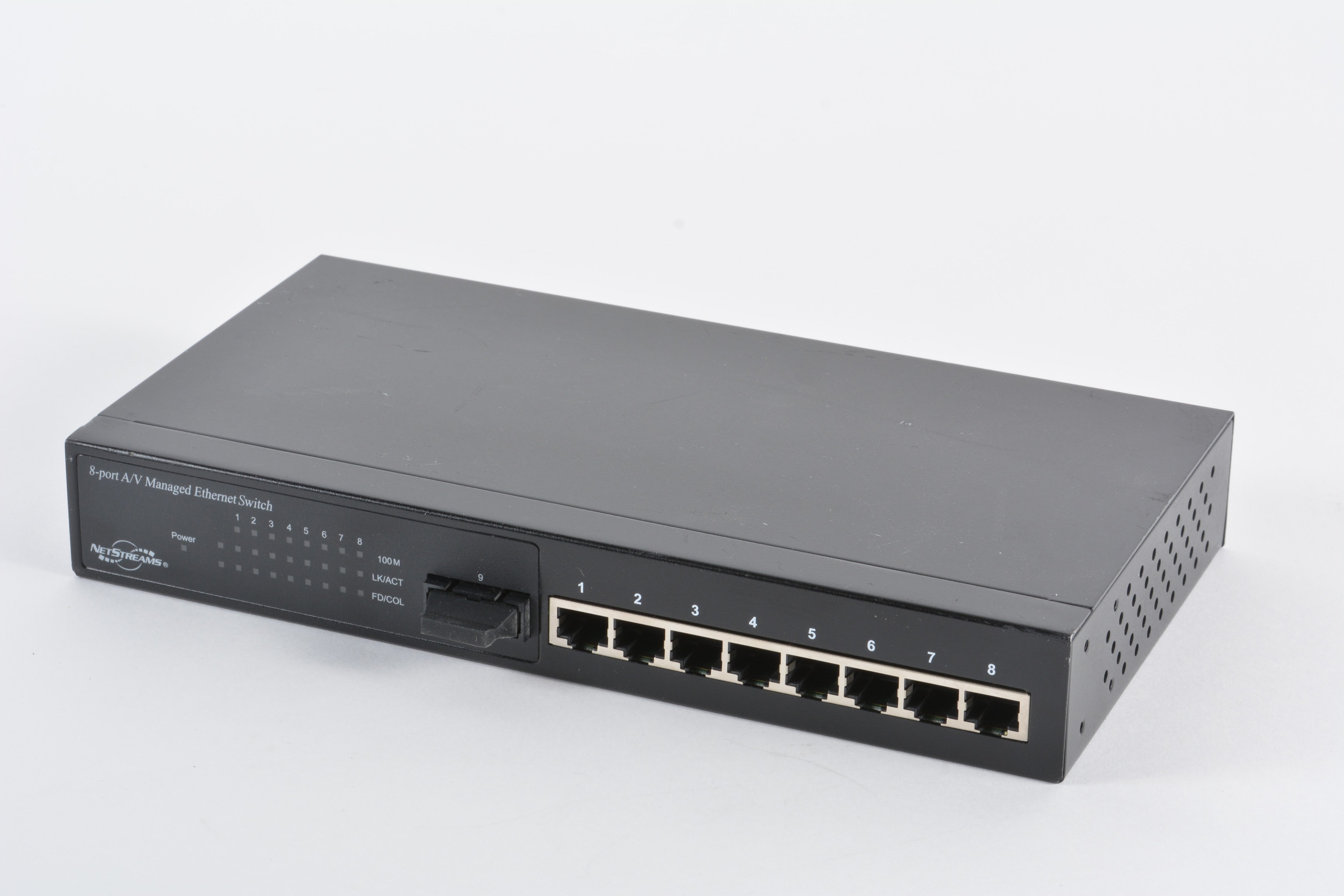 NetStreams SwitchLinX NS-SW208 A/V 8 Port Managed Ethernet Switch – NTC ...