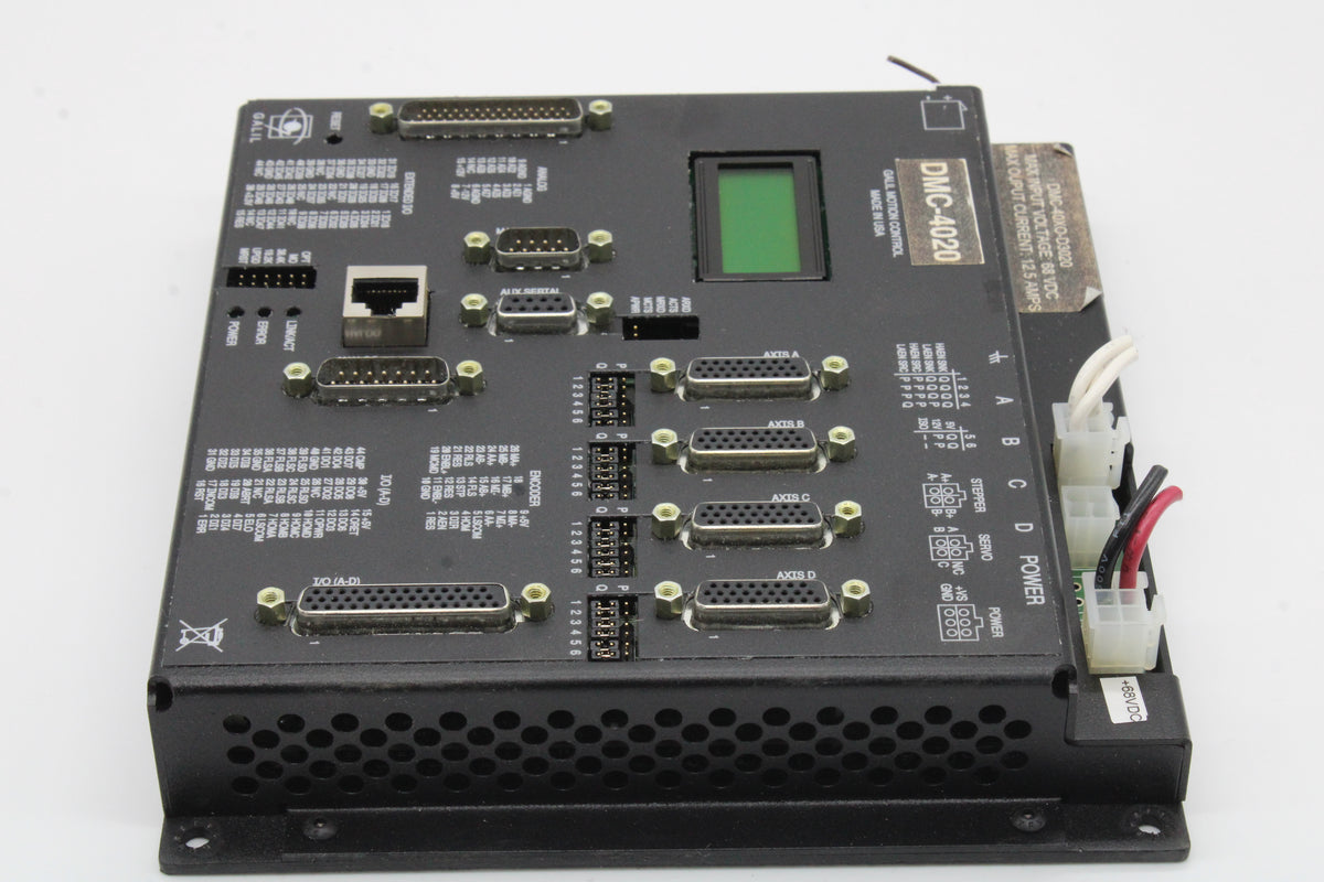40xo Galil DMC-4020 Motion Control W/ DMC-40XO-D3020 Control Board – NTC Tech