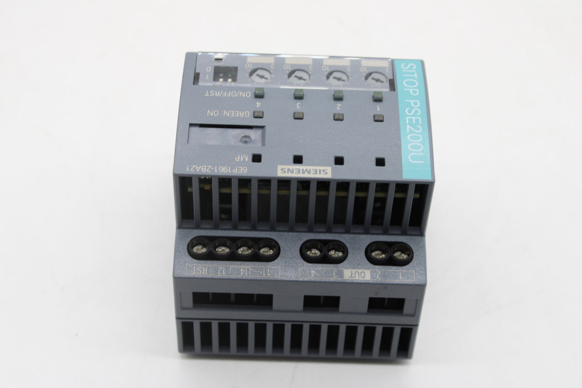 Selectivity Module Reset Siemens 6EP 1961-2BA21 / SITOP PSE200U Selectivity Module – NTC Tech