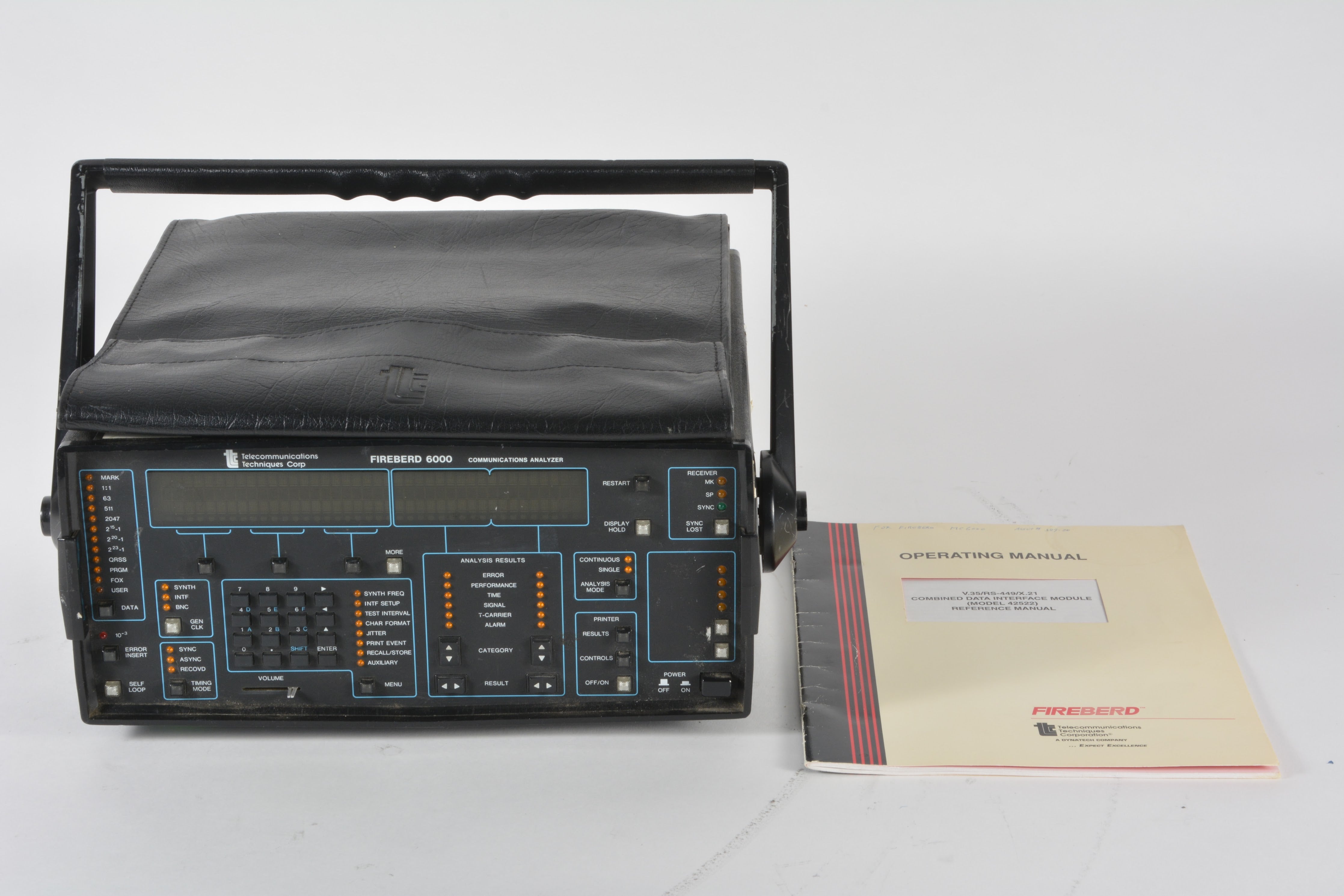 Telecommunications Techniques Fireberd 6000 Communications Analyzer ...
