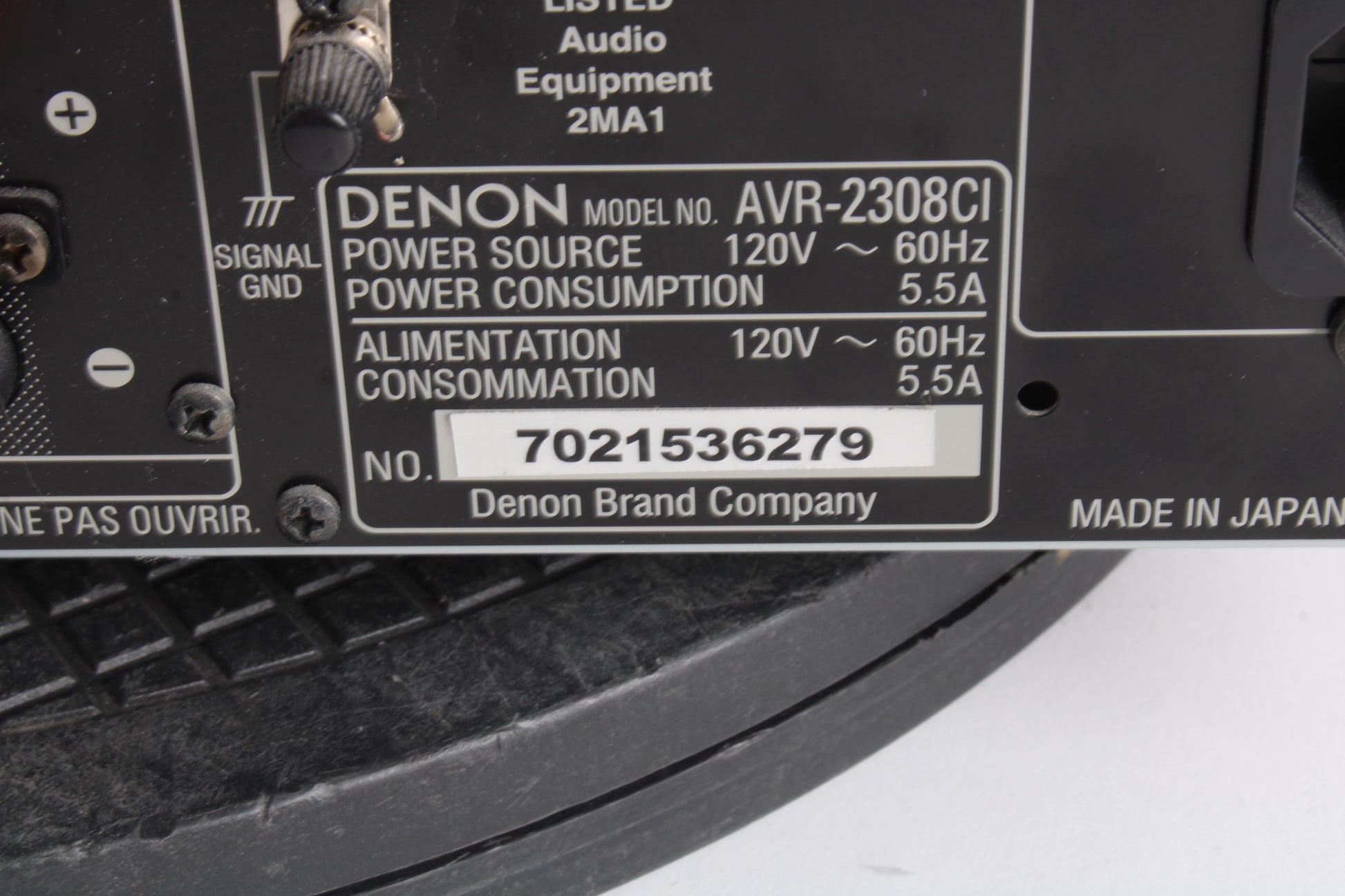 Denon AVR-2308CI Multi Zone AV Surround Receiver – NTC Tech