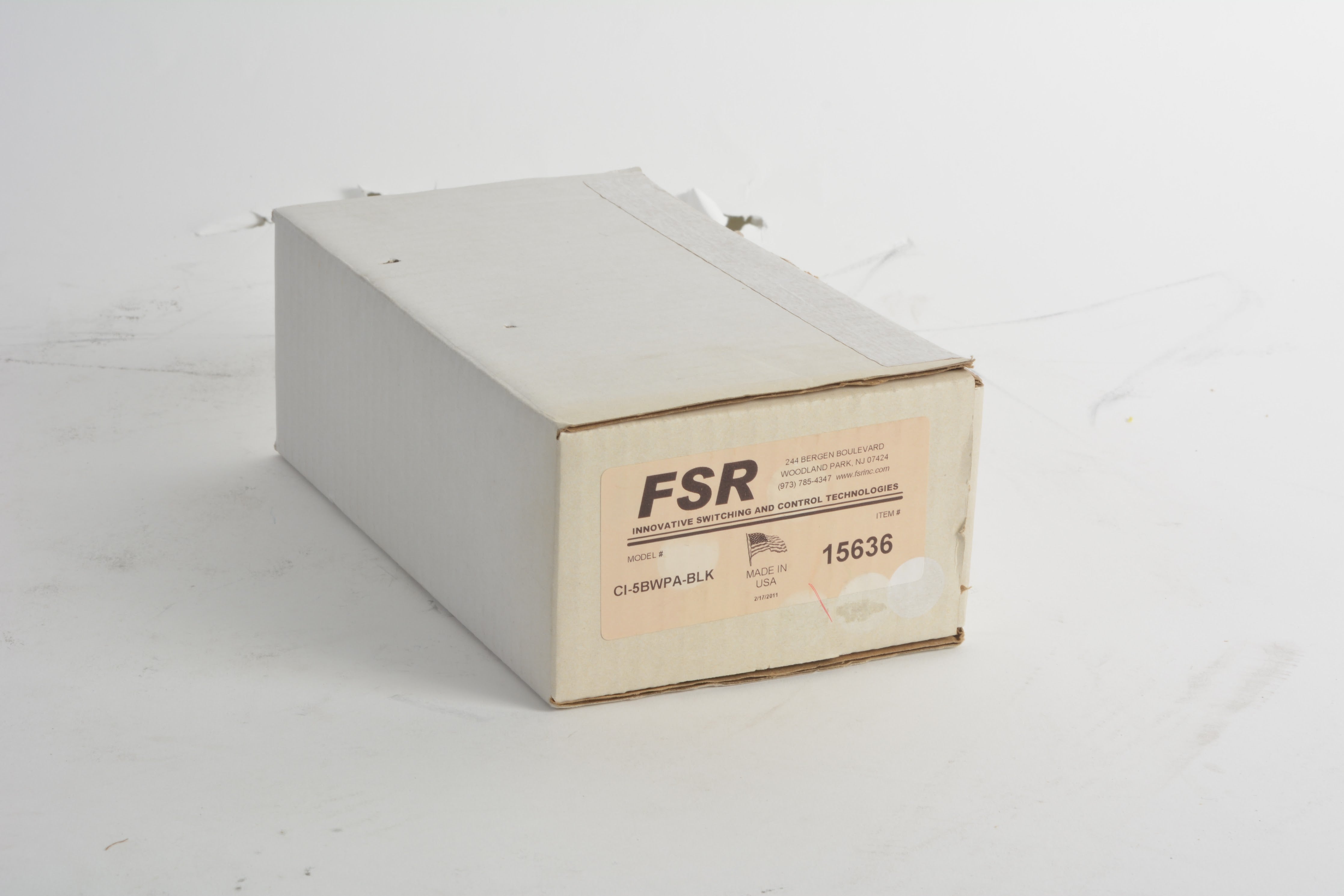 FSR CI-5BWPA-BLK Audio Decora Wall Plate Interface - New – NTC Tech