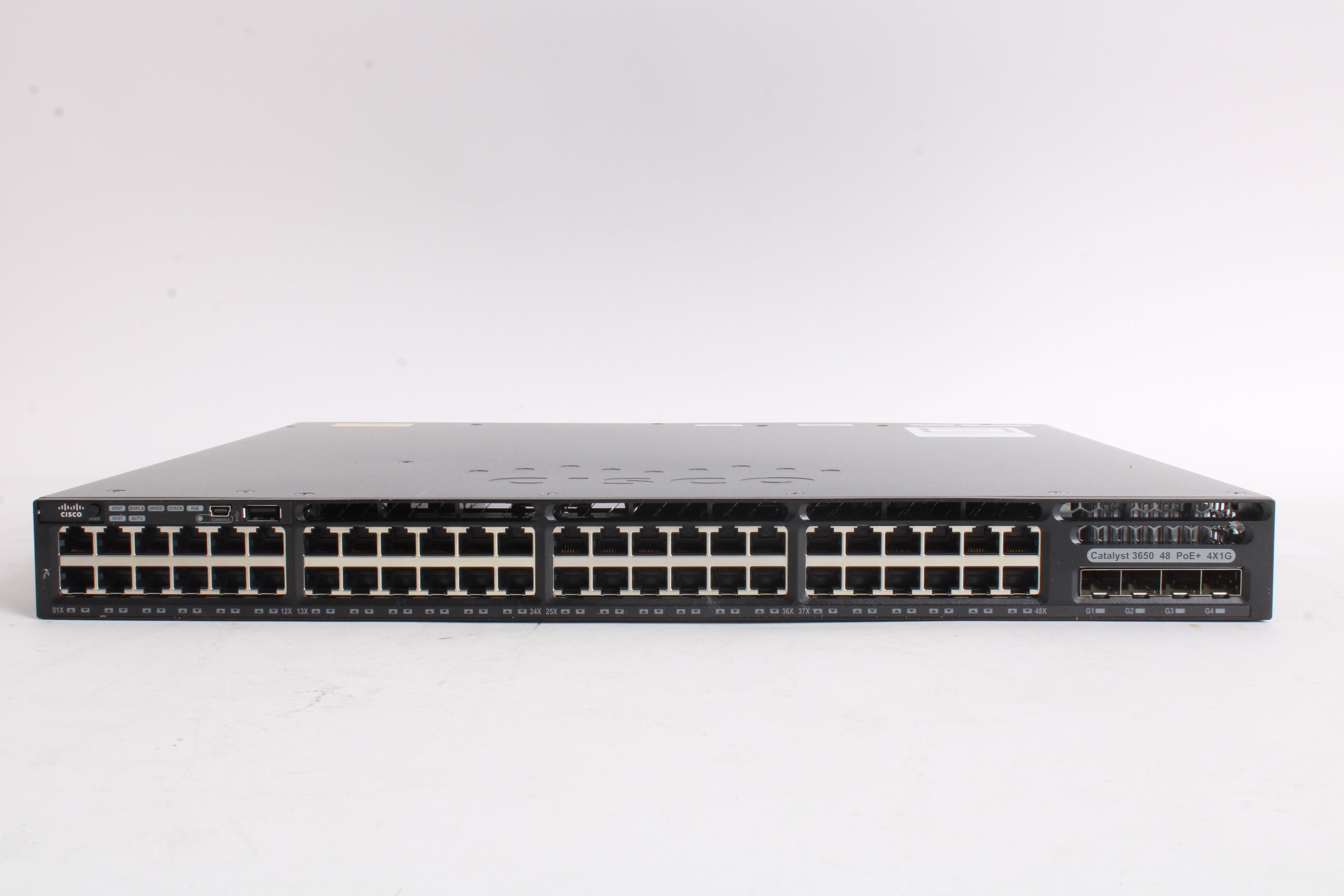 Cisco WS-C3650-48PS-L Catalyst 3650 48 Port PoE+ Switch 4X1G - New