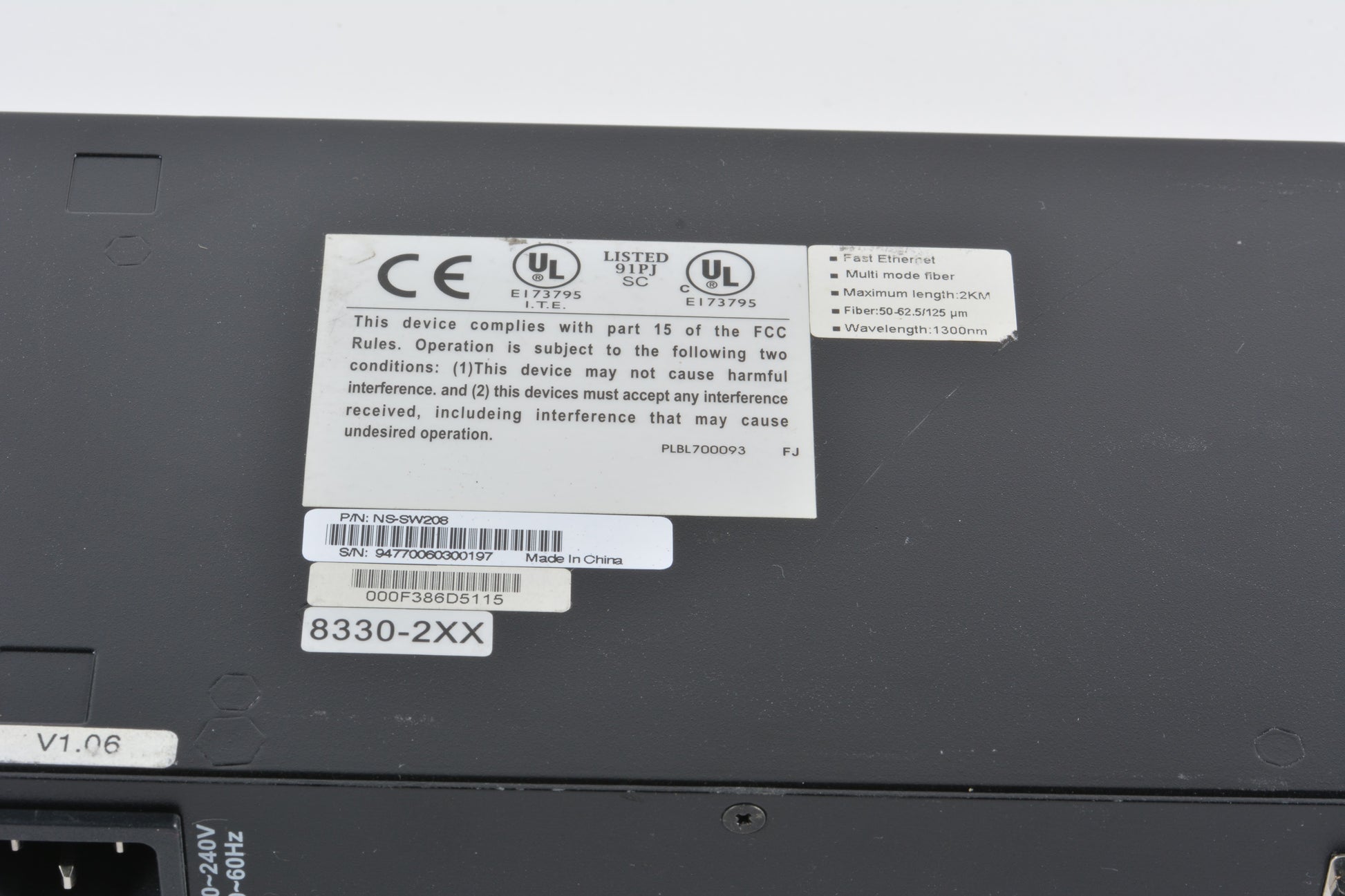 NetStreams SwitchLinX NS-SW208 A/V 8 Port Managed Ethernet Switch – NTC ...