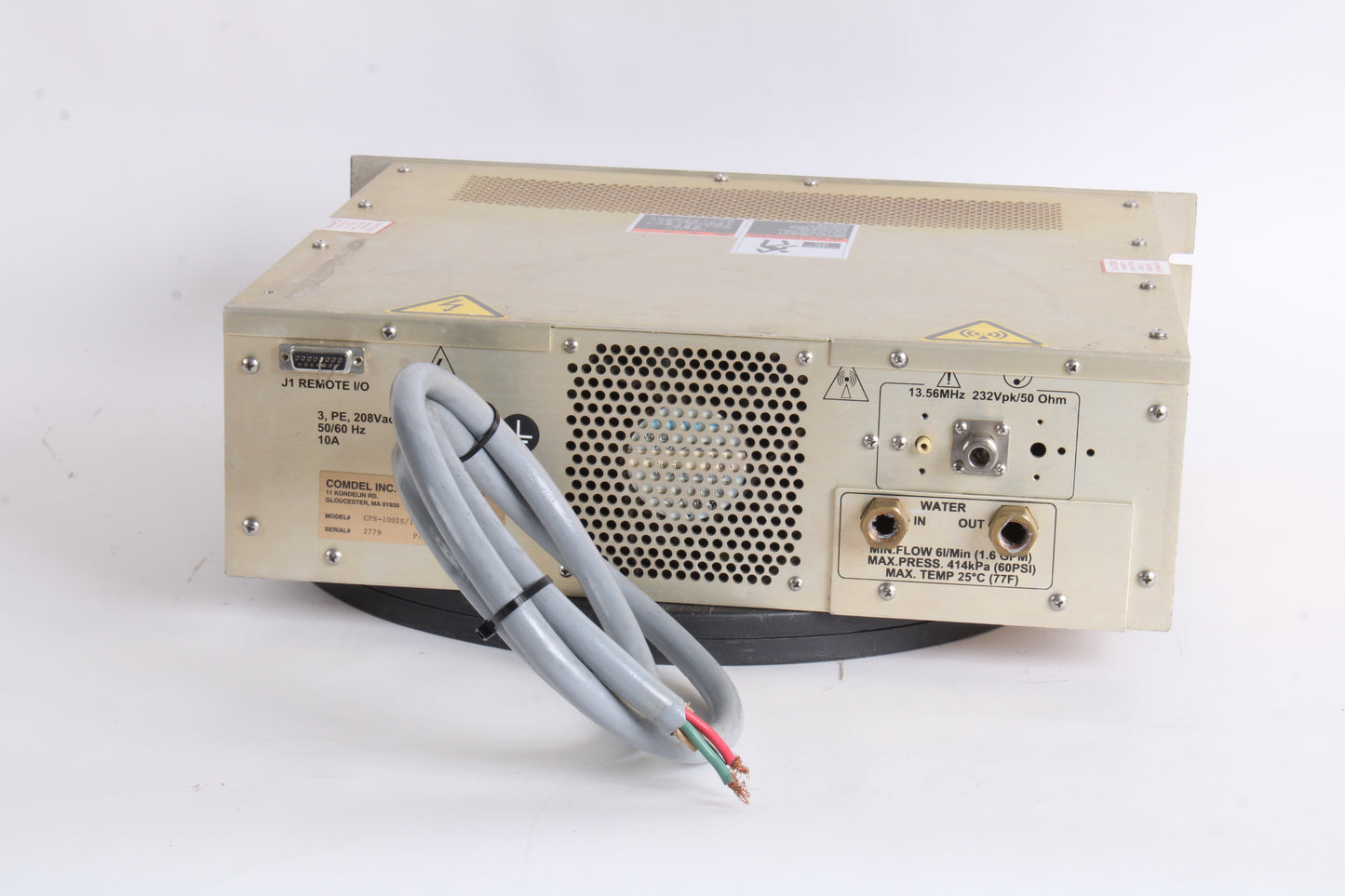 Comdel CPS-1001S/13 RF Power Source 13.56MHz 0190-70099 - AS IS – NTC Tech