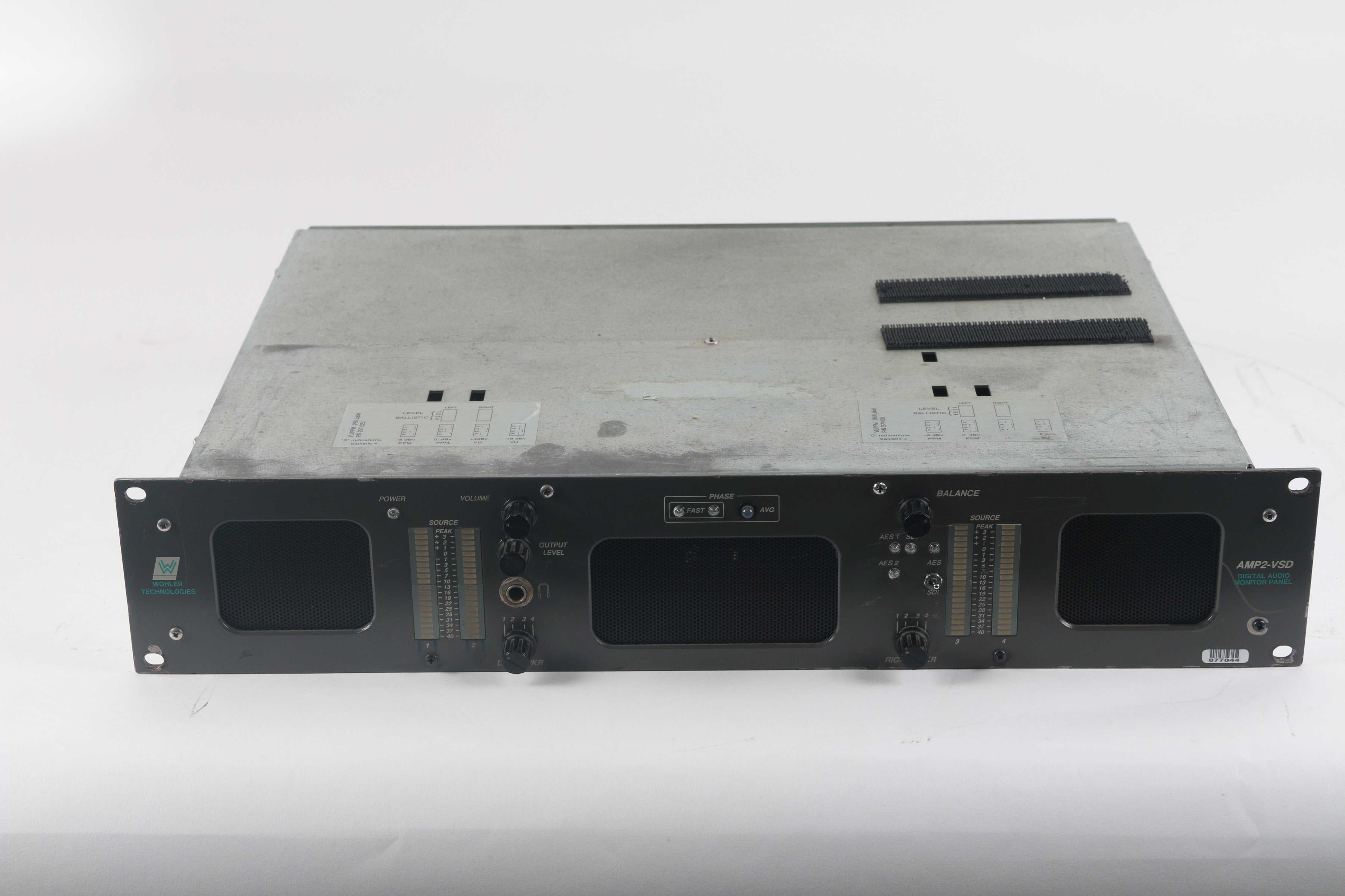 Moniteur Audio Wohler Technologies Amp-1A Pour Rack - Occasion, Matériel Pro