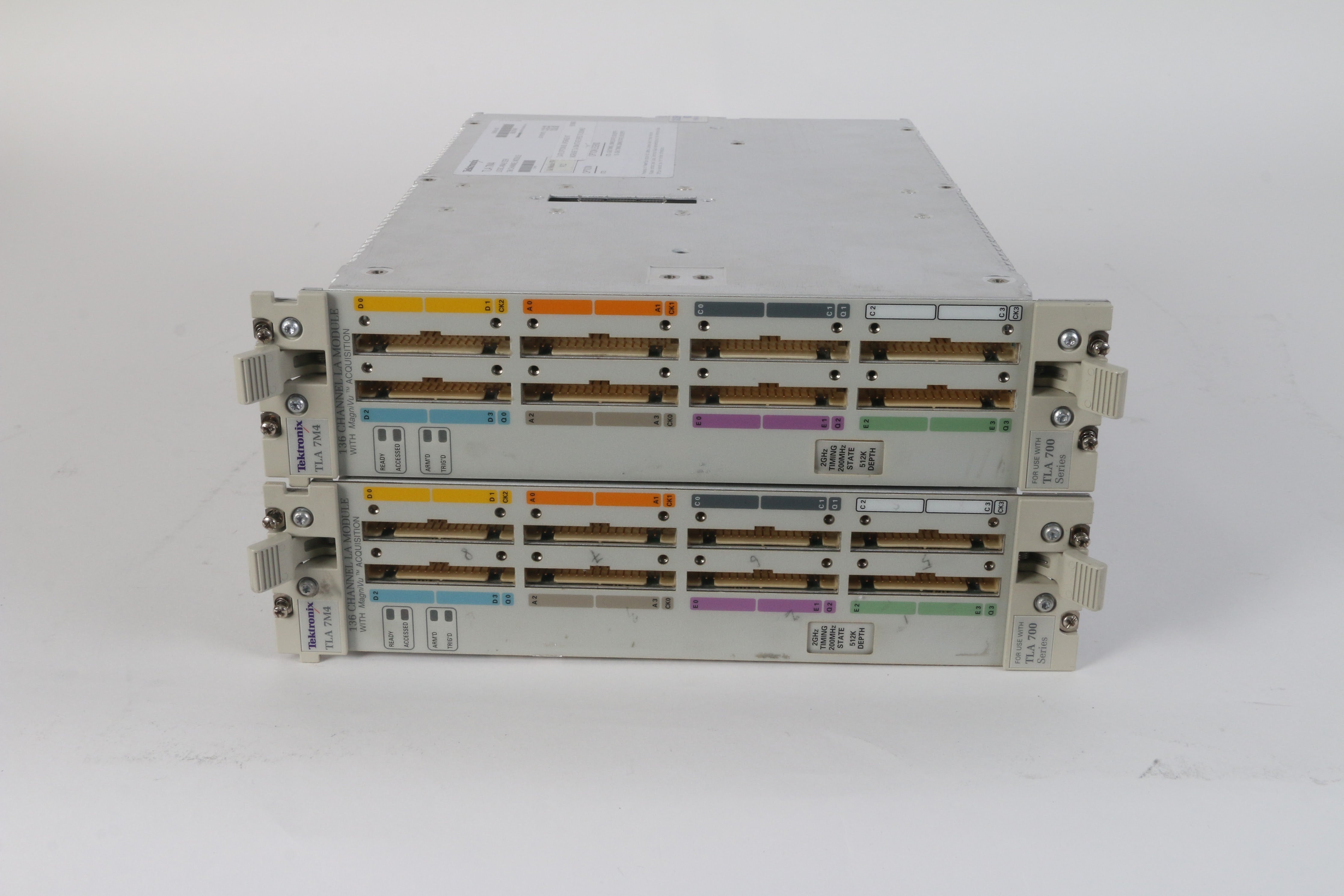 Tla Primary Module Tektronix TLA 7M4 136-Channel Logic Analyzer Module Opt. STD, TLA7F2 ...
